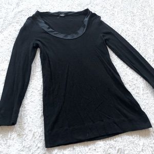 J crew size xs black sweater 0 2 top